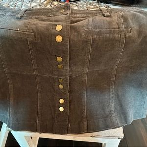 Corduroy skirt